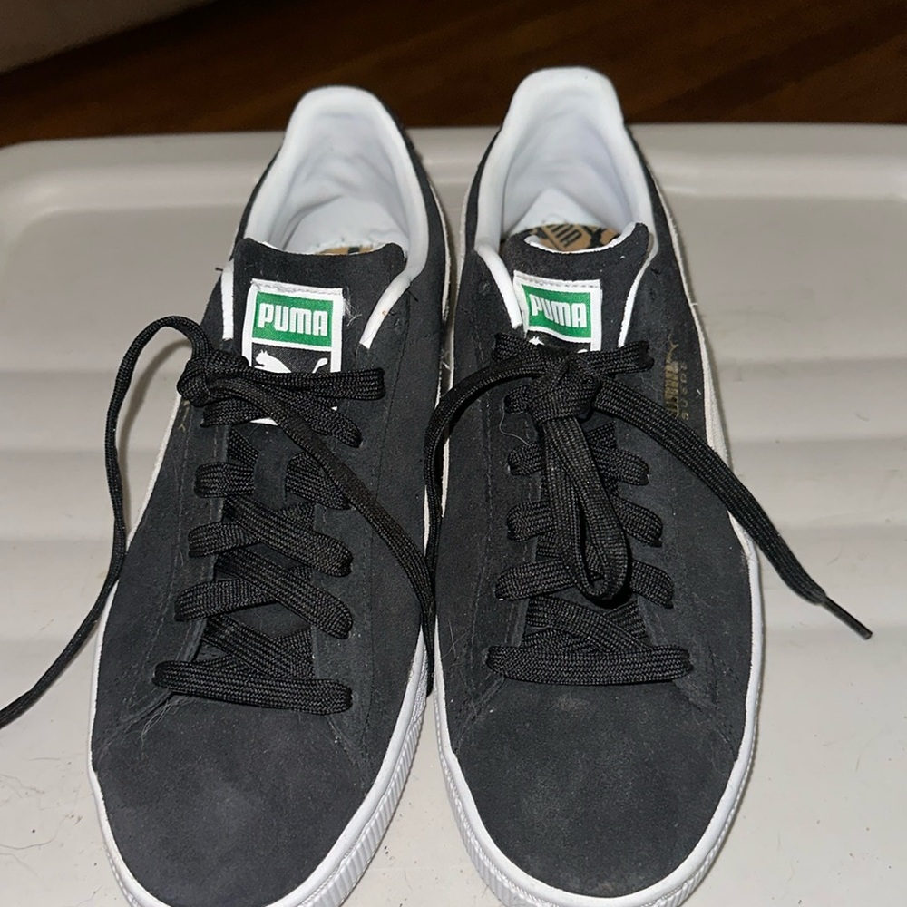 Puma suede shoes